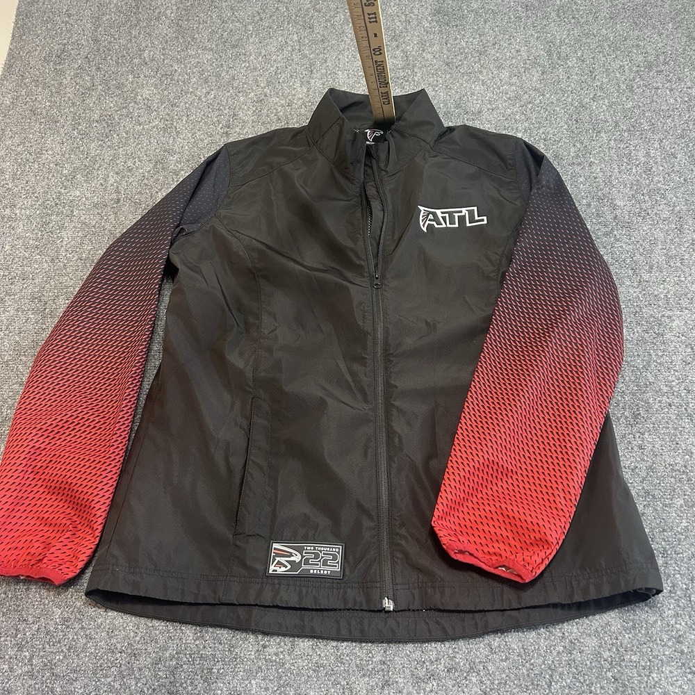 Atlanta Falcons Team Jacket 2022 NFL Member Exclusive Red Logo Ladies XL